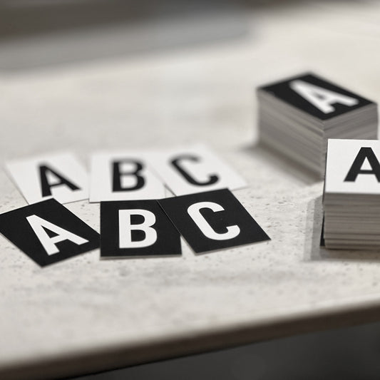 Replacement Alphabet Letter Packs for Menu Dispay Signs