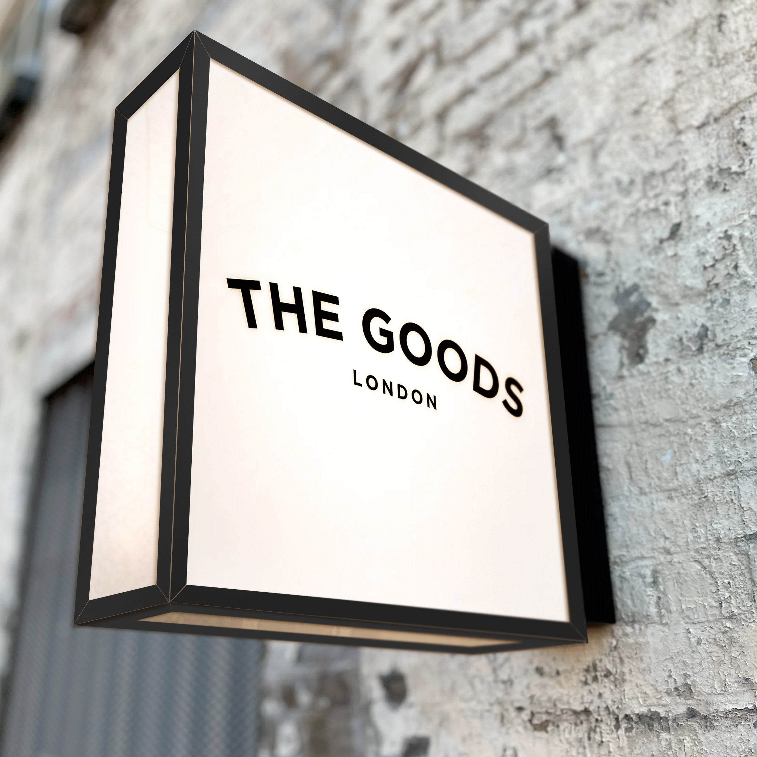 Light Box with black border/trim on edges – The Goods London