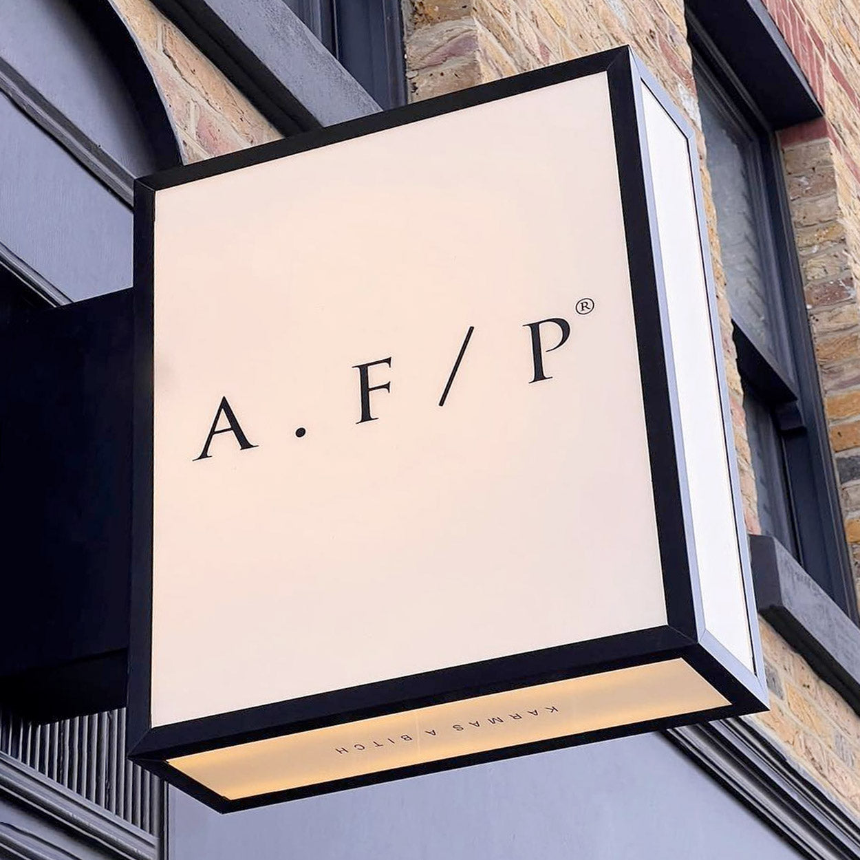 Border Light Box Signage