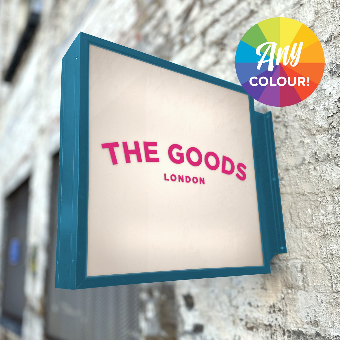 'The Vauxhall' - Metal Light Box Projecting Sign (Any Colour)