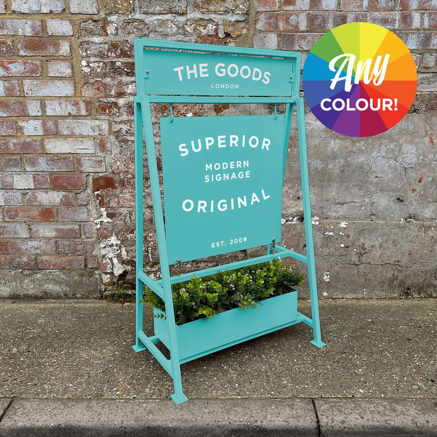 Planter A Board sign in any colour