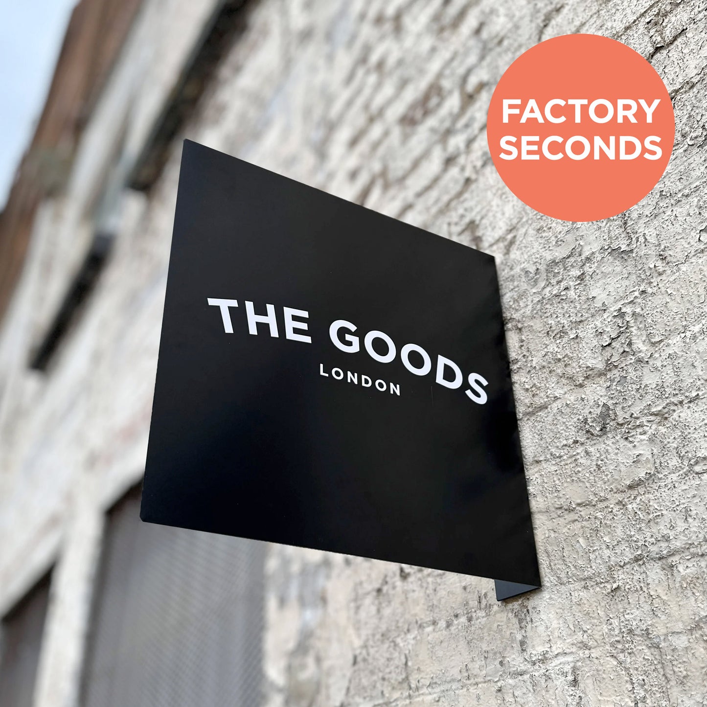 'The Fitzrovia' - Projecting Metal Blade Sign ***FACTORY SECONDS***