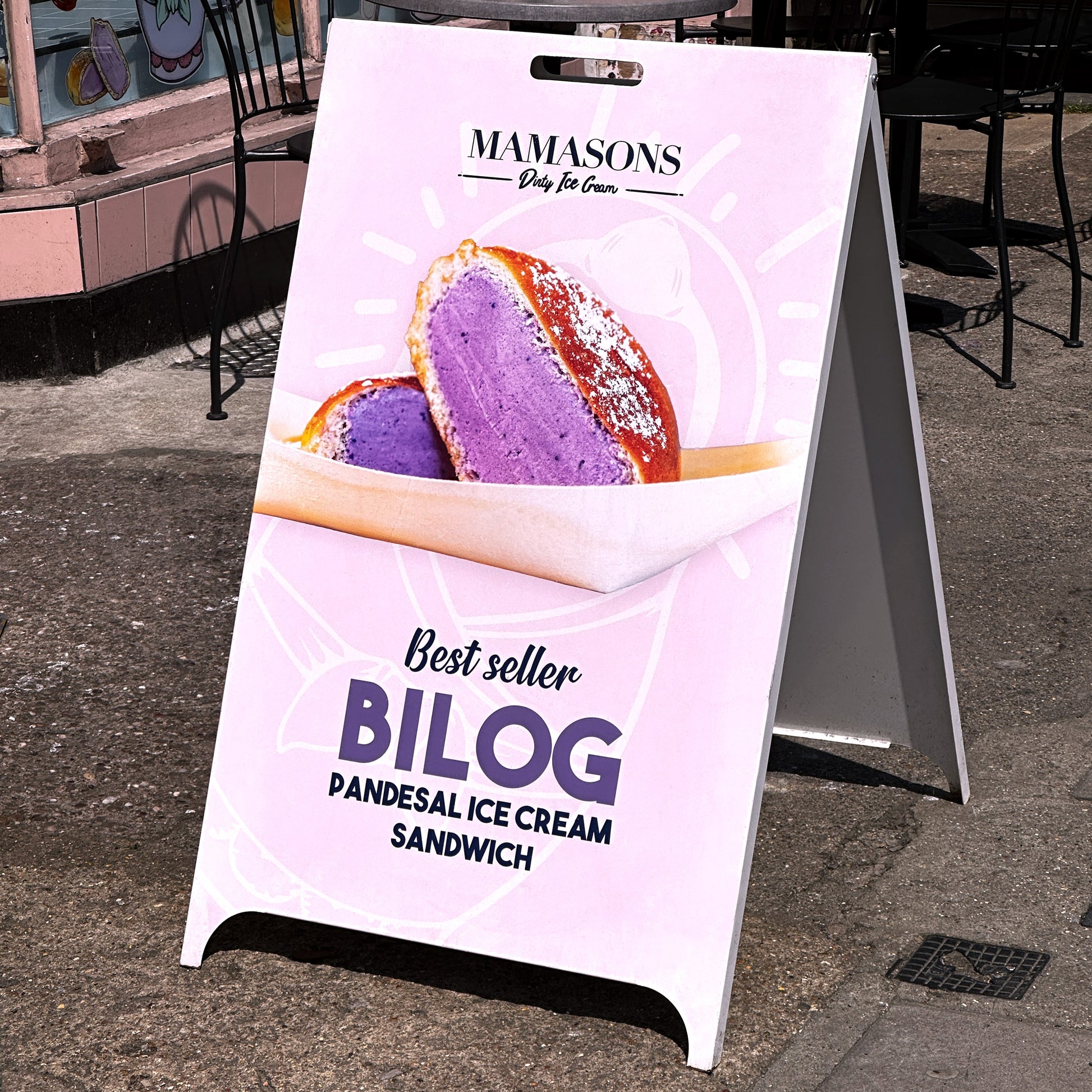 Full Wrap A Board Sign