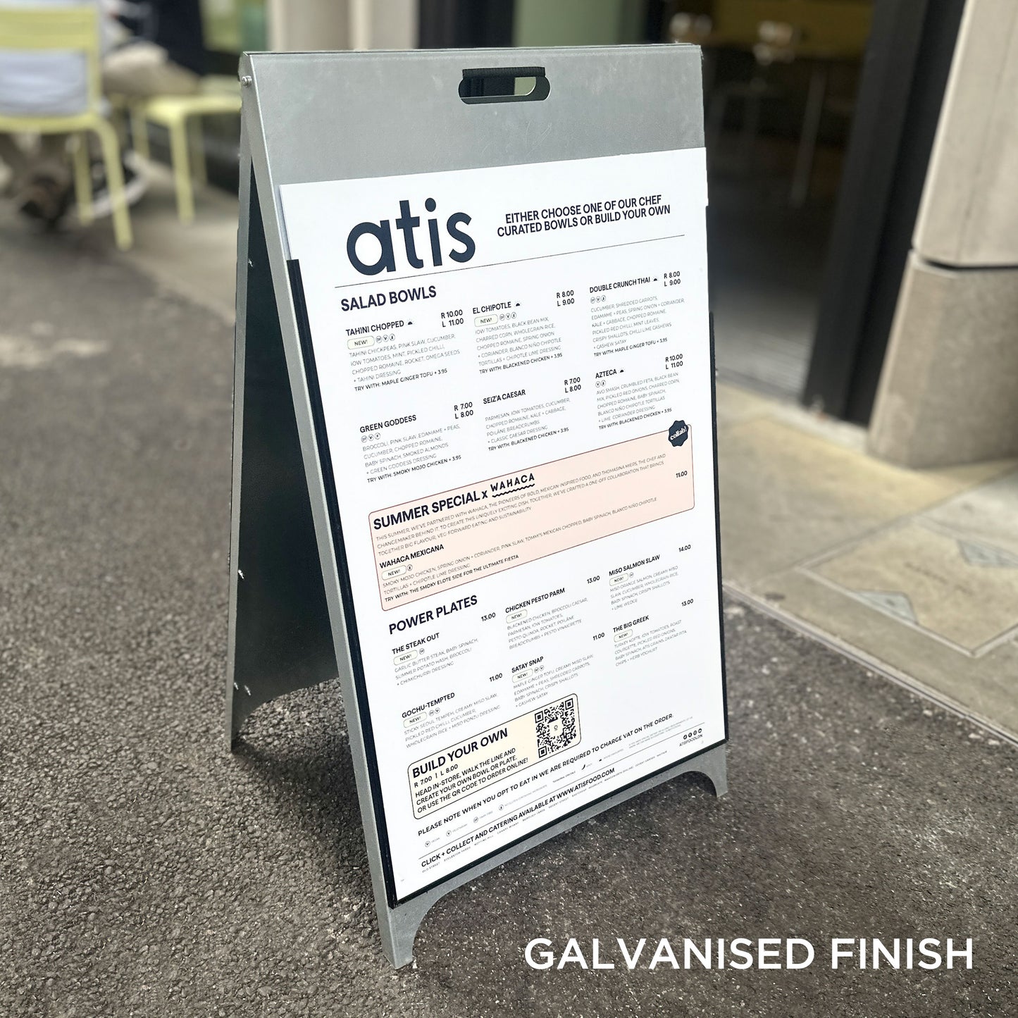 'The Ealing' - Poster Pavement Sign (Black or White)