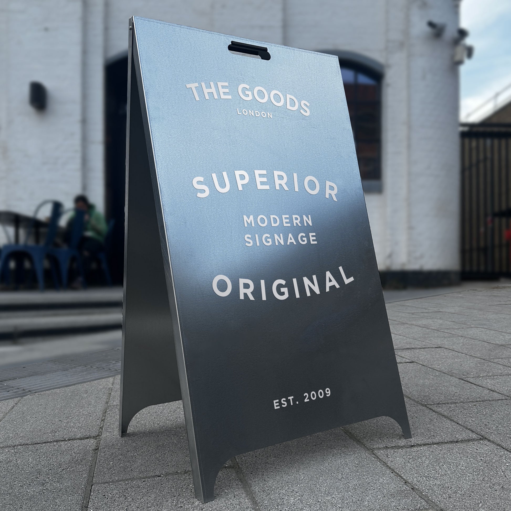 Galvanised Steel Pavement Sign