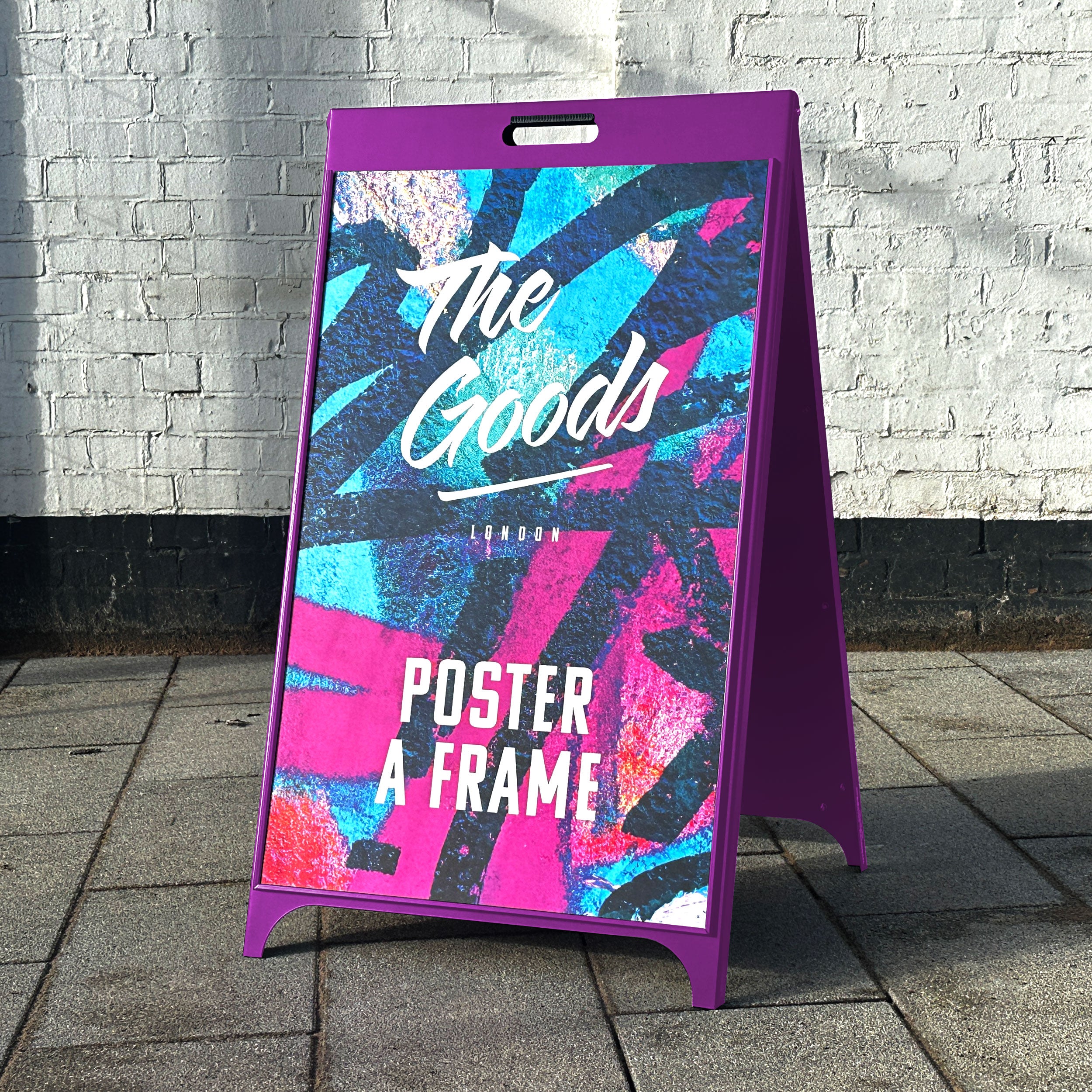'The Ealing' - Poster Pavement Sign (Any Colour) – The Goods London
