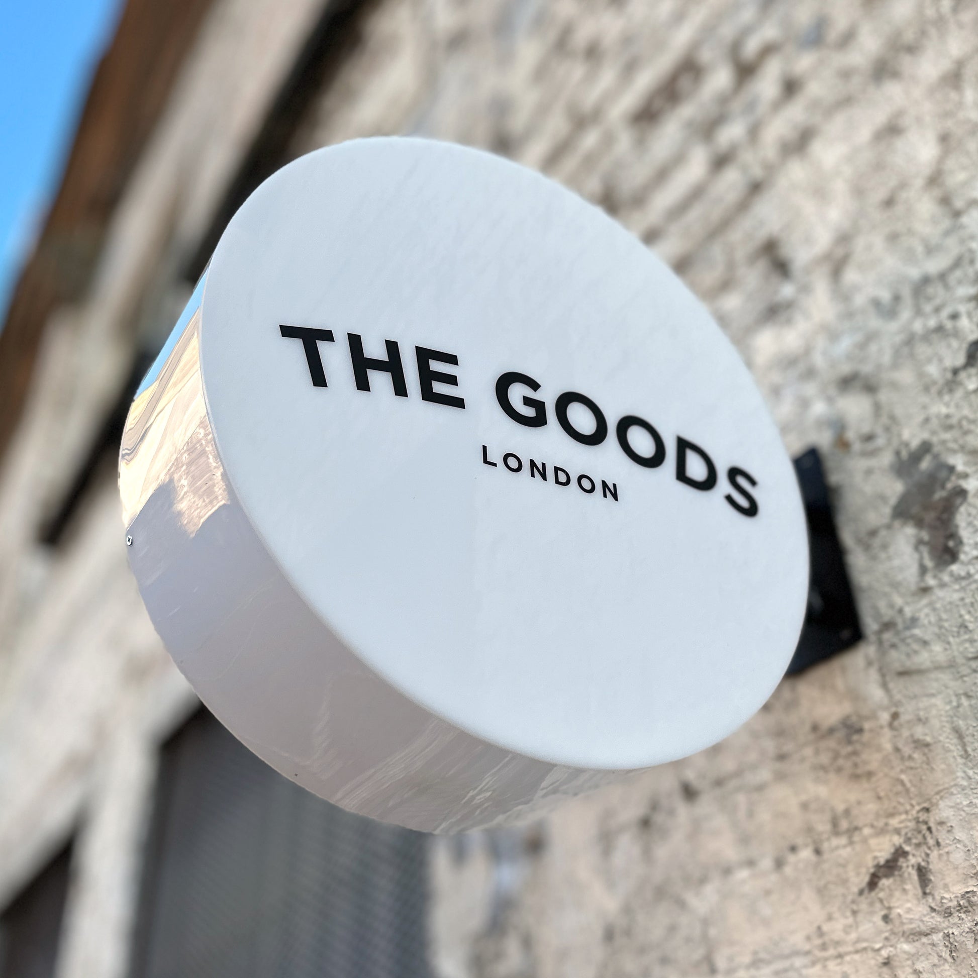 Acrylic Circle Light Box Sign