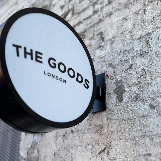 Metal Circle Light box sign