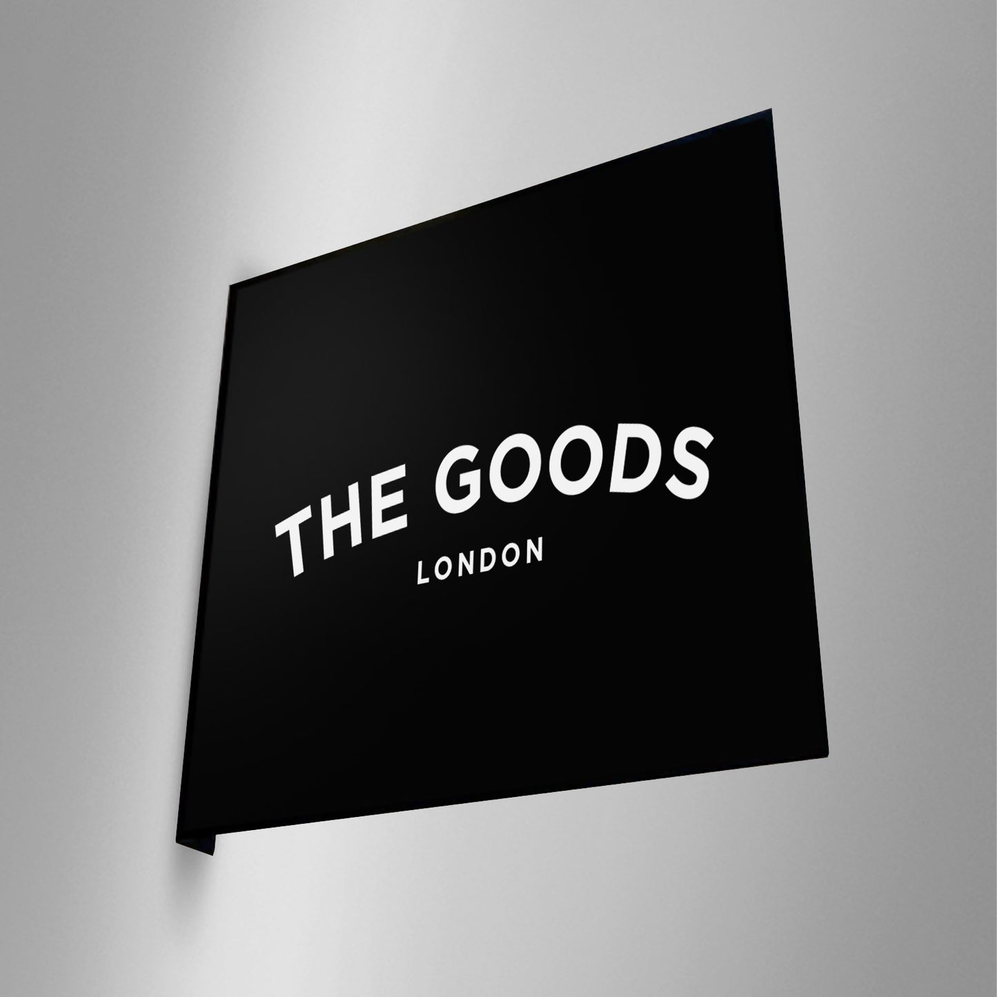 Bent Metal Projecting Sign