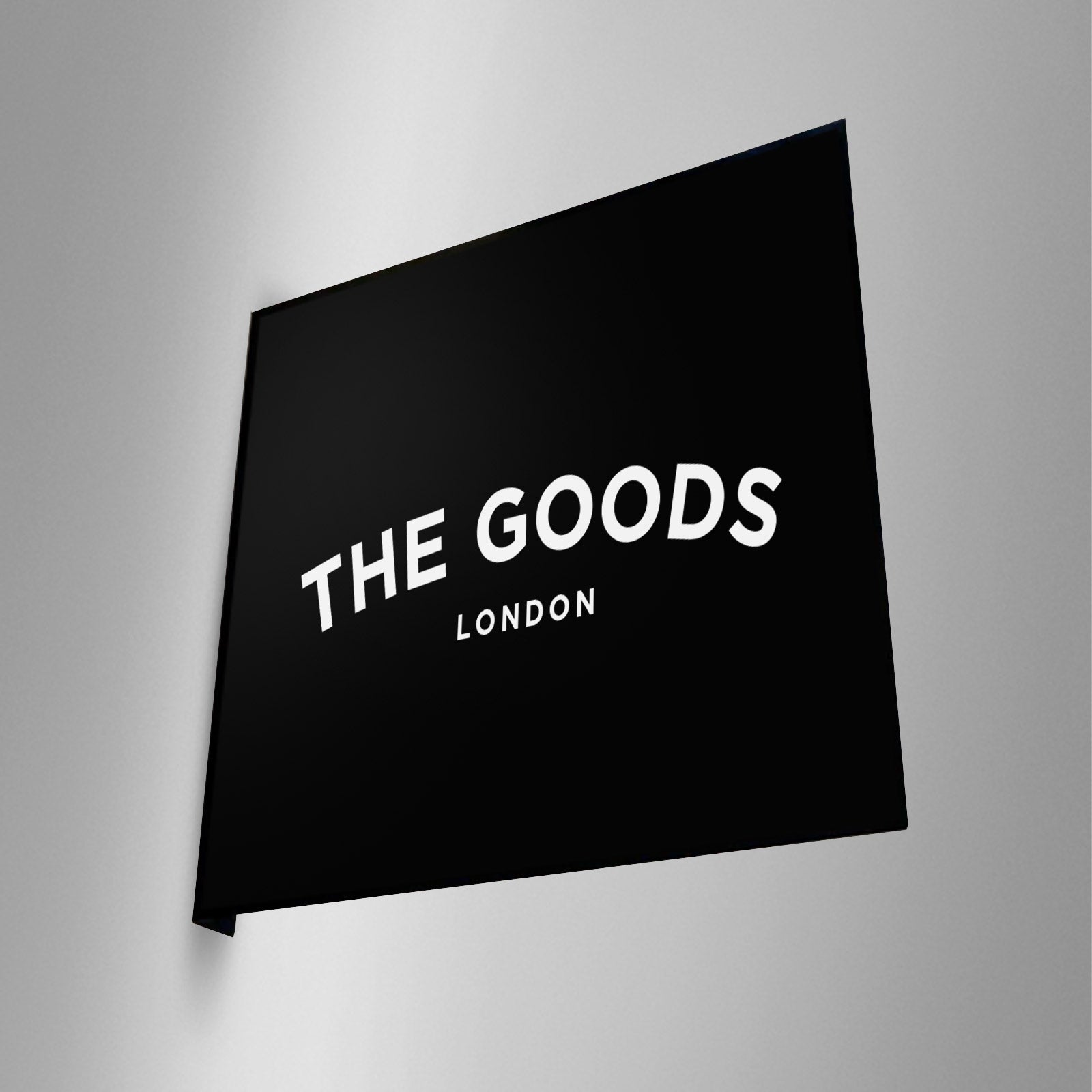 Bent Metal Projecting Sign