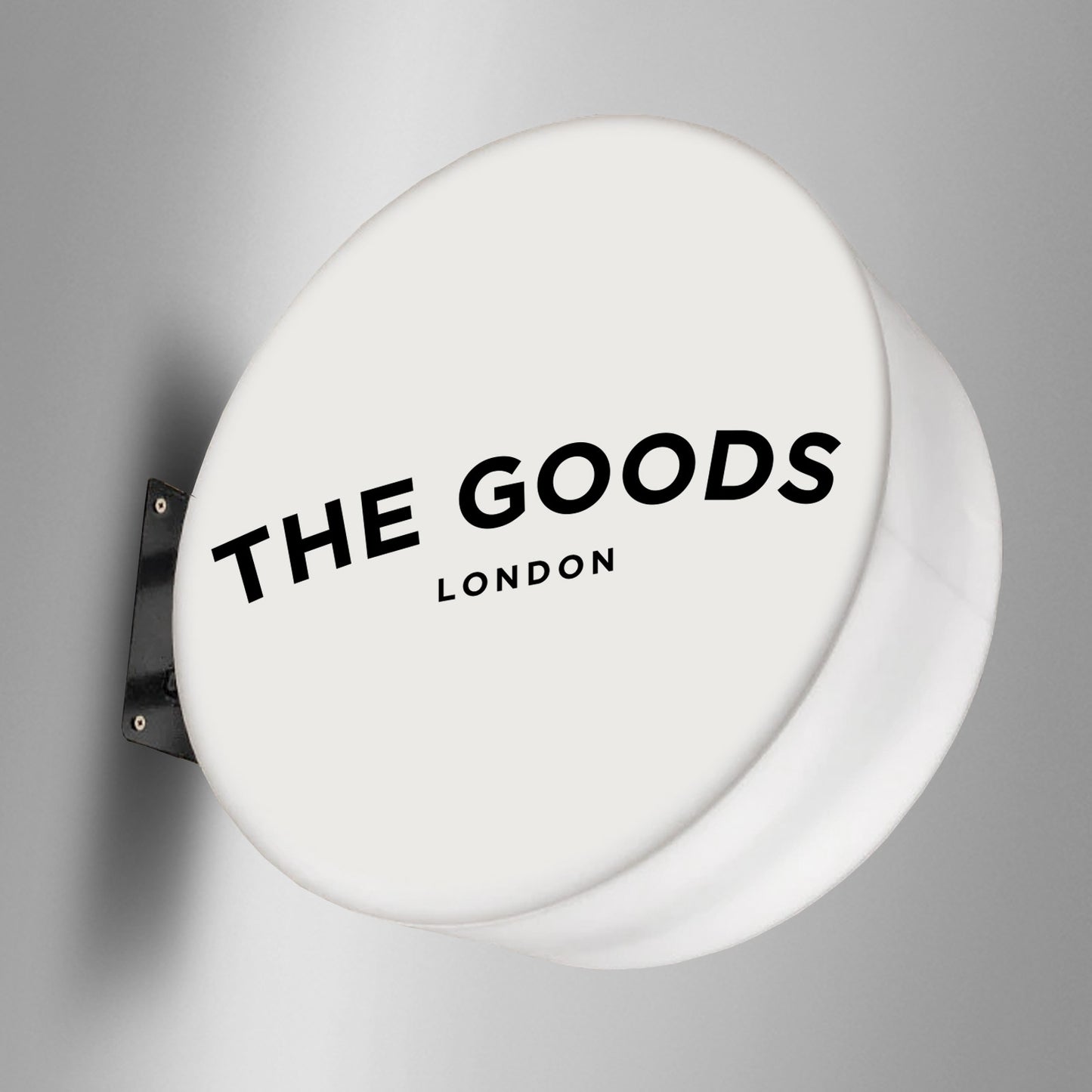 Circle Light Box Sign