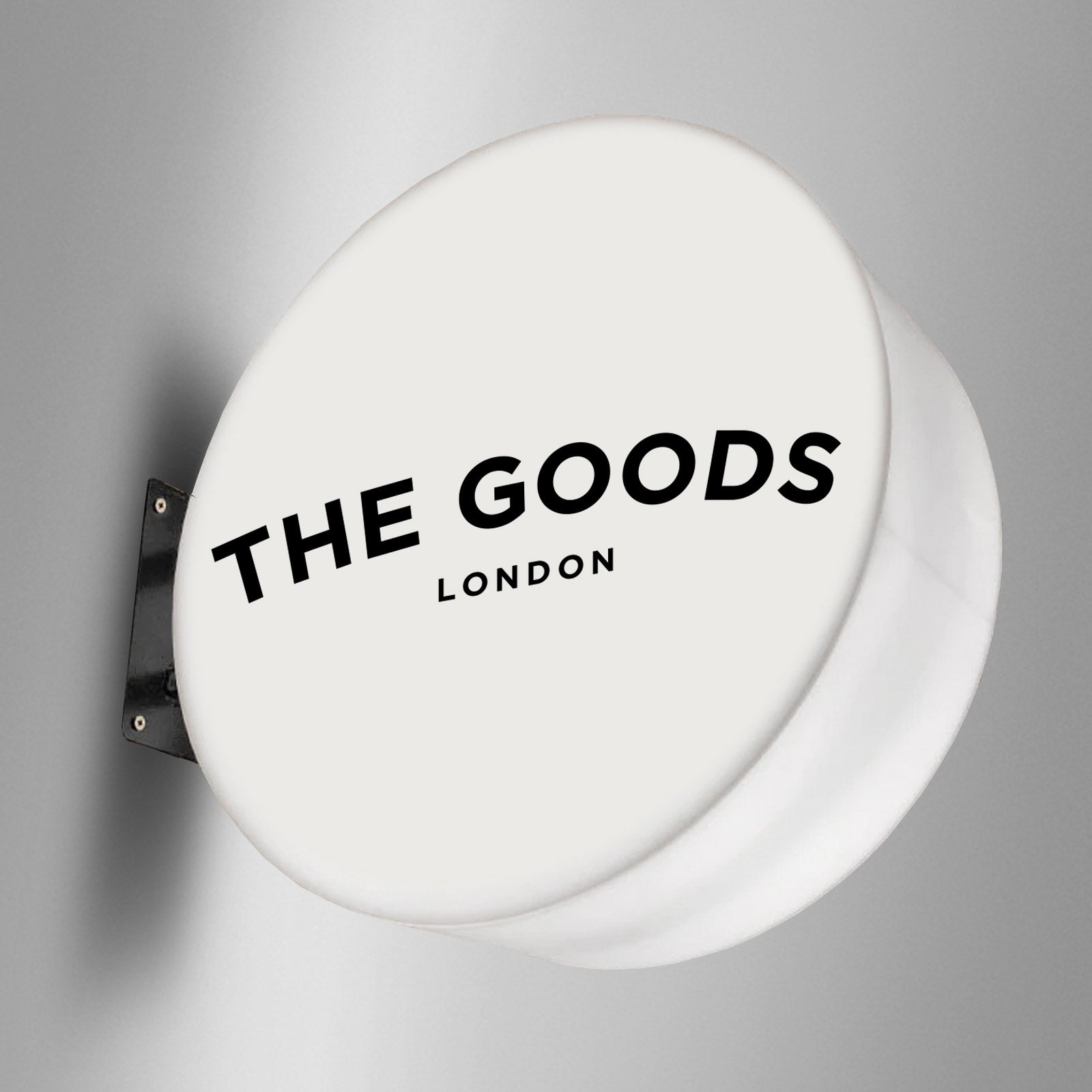 Circle Light Box Sign