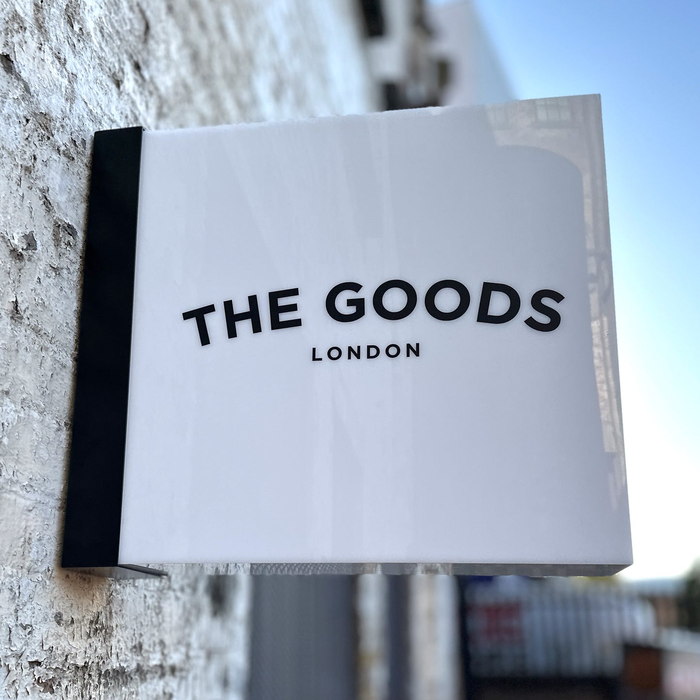 Simple Acrylic Lightbox Sign