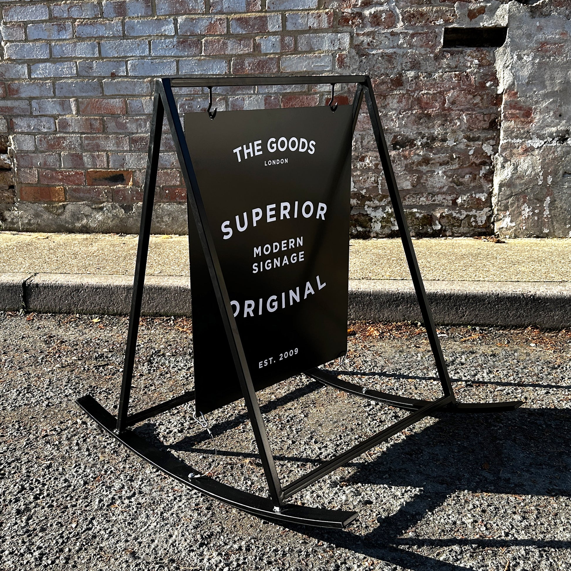 Rocking A Frame Sign