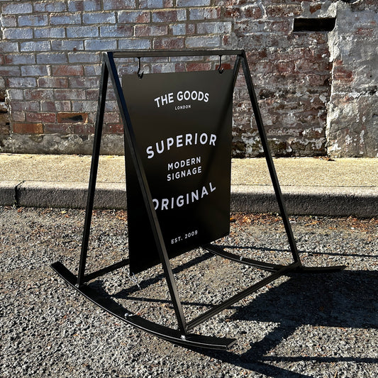 Rocking A Frame Sign