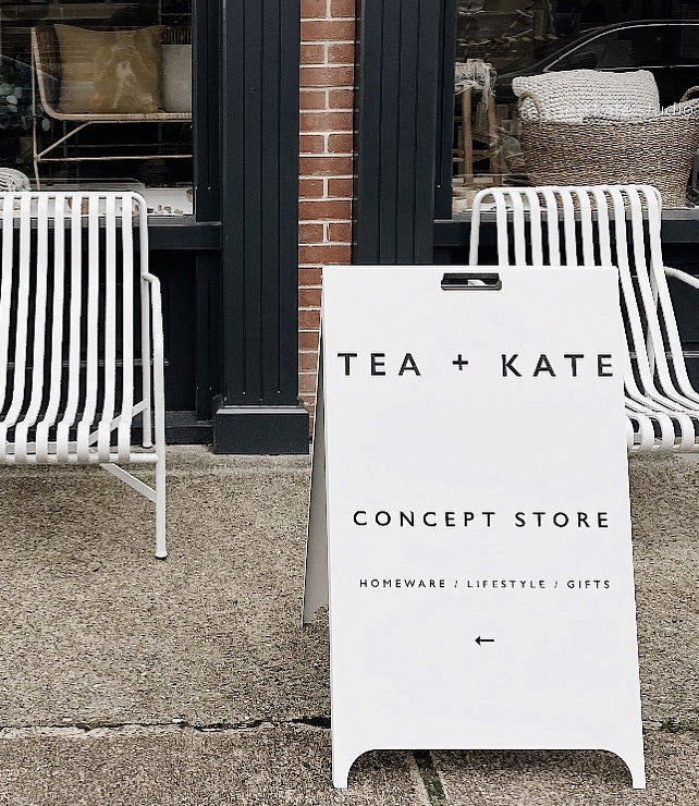 'The Fitzrovia' - Metal Pavement Sign